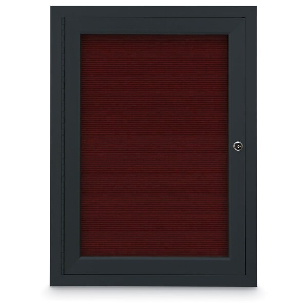 Letterboard, Header, Burgundy/Black